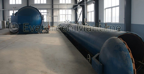 Vulcanizing Workshop of Pneumatic Fenders and Ship Launching Airbags