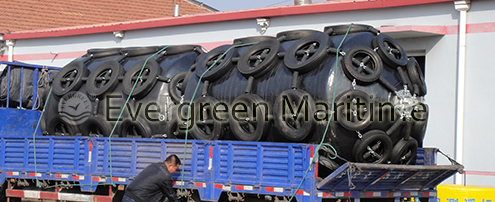 Ever-Cushion Netted Foam Fenders Ready for Shipment