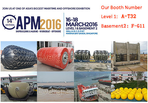 Welcome to visit Evergreen Maritime at APM 2016 in Singapore Marina Bay